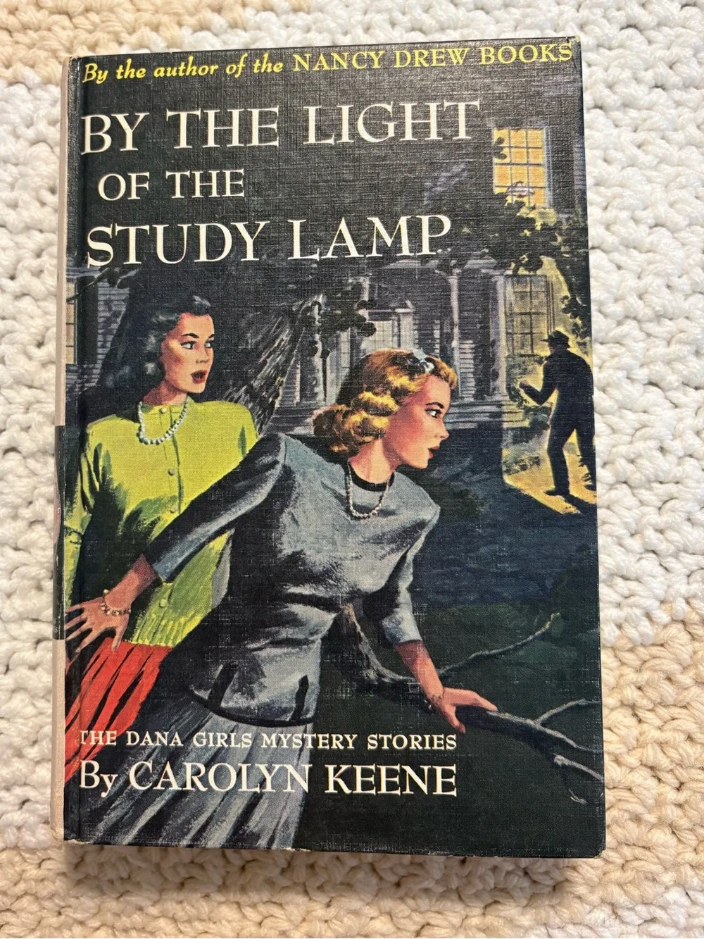 *Vintage* 1st Book The Dana Girls Mystery Stories By the Light of the Study Lamp